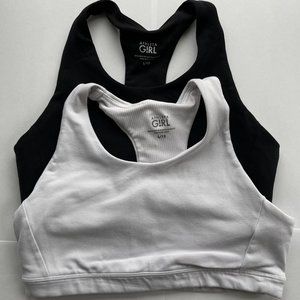 Athleta Girl Speed Racer Bra Size 12 - Set of 2